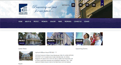 Desktop Screenshot of capitalareapreservation.com